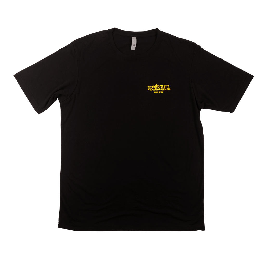 Ernie Ball CA License Plate T-Shirt SM — view 2
