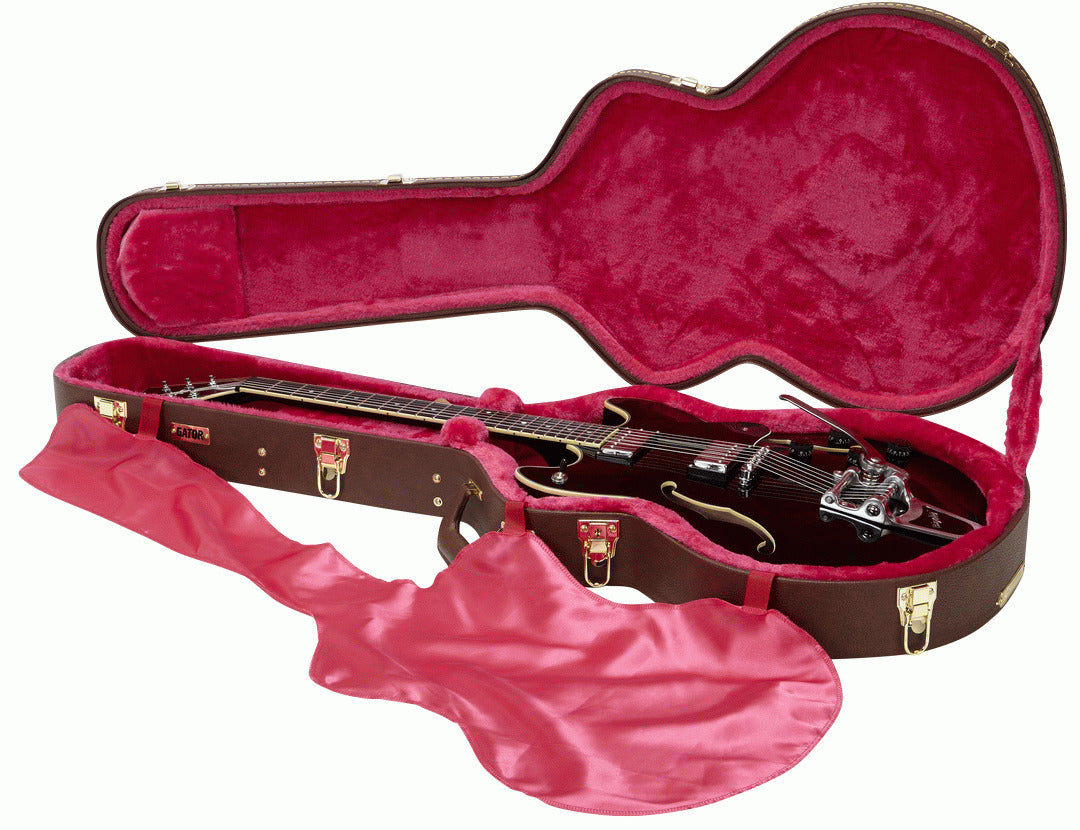 Gator GW-335-BROWN Deluxe Wood Guitar Case — view 3