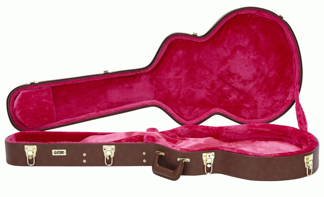 Gator GW-335-BROWN Deluxe Wood Guitar Case — view 2