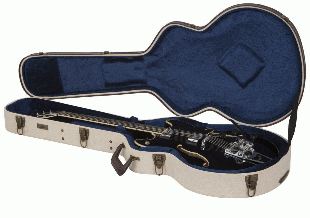 Gator GW-JM 335 Journeyman Deluxe Wood Case for Semi-Hollow Guitar — view 3