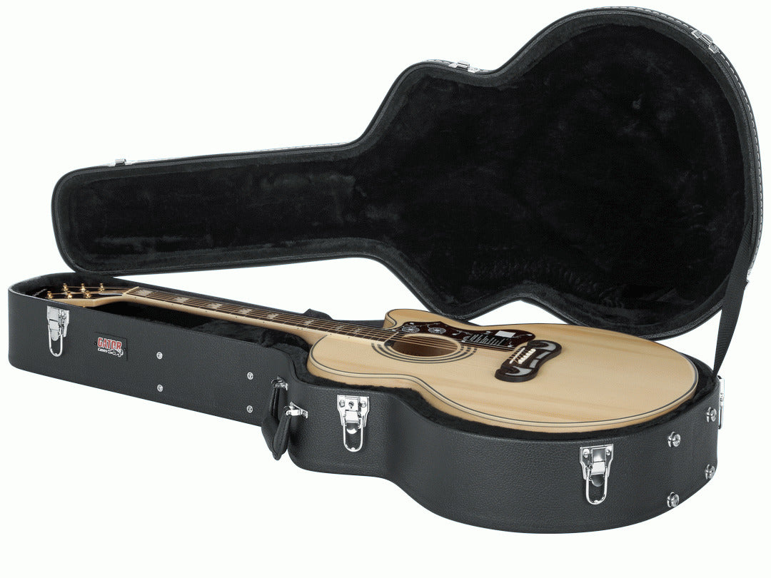Gator GW-JUMBO Deluxe Wood Guitar Case — view 3