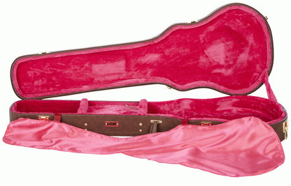 Gator GW-LP-BROWN Deluxe Wood Guitar Case — view 2