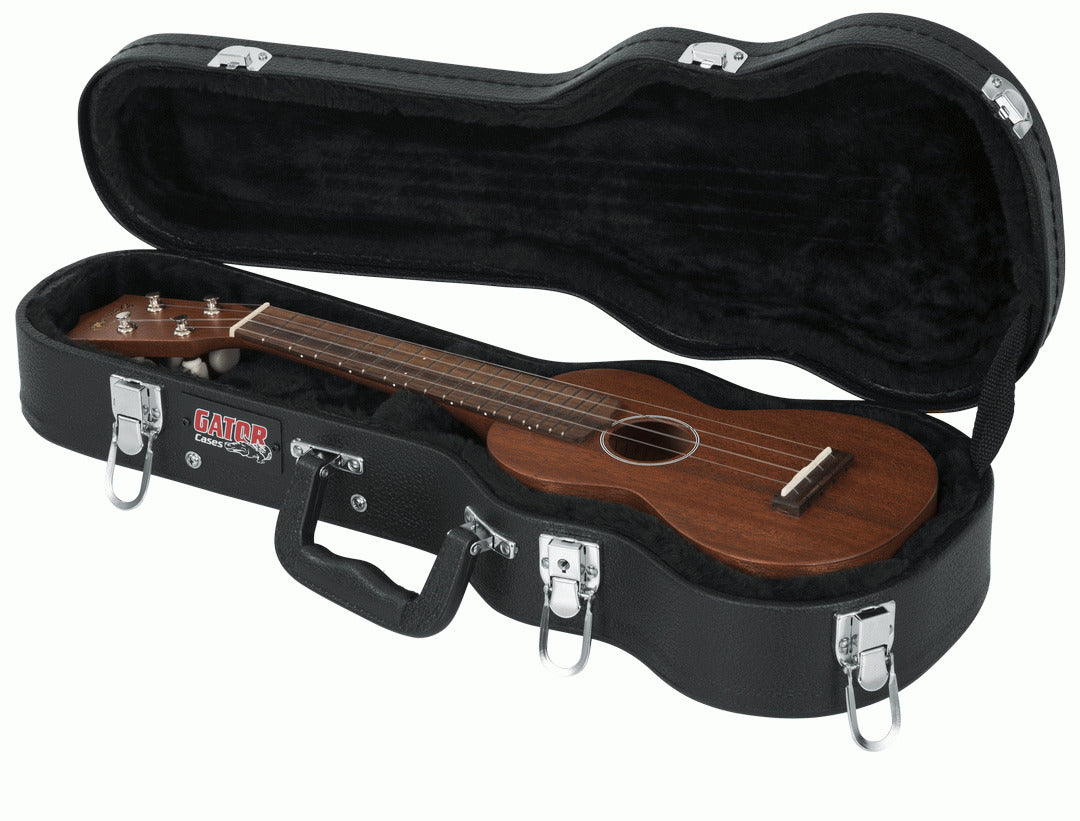 Gator GWE-UKE-SOP Soprano Ukulele Wood Case — view 2