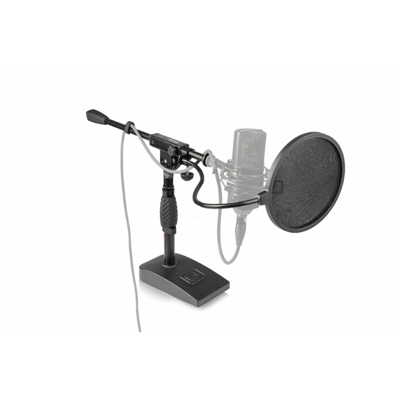 Gator GFW-MIC-0821 Bass Drum and Amp Mic Stand with Single Section Boom — view 2