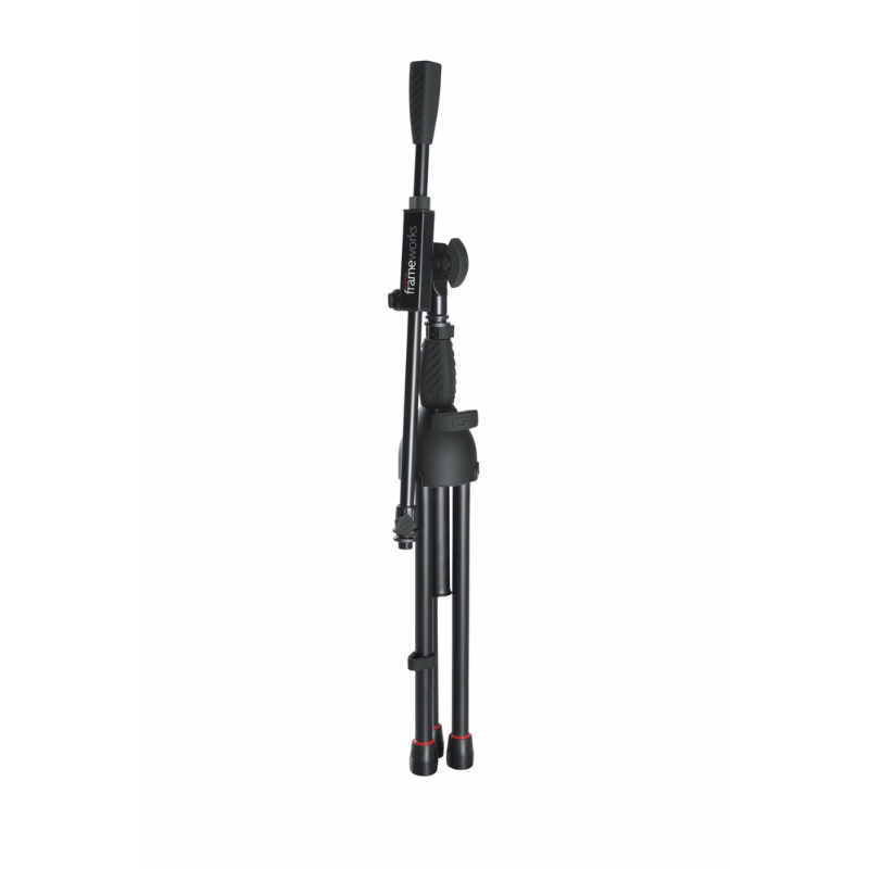 Gator GFW-MIC-2621 Bass Drum and Amp Tripod Mic Stand with Telescoping Boom — view 4