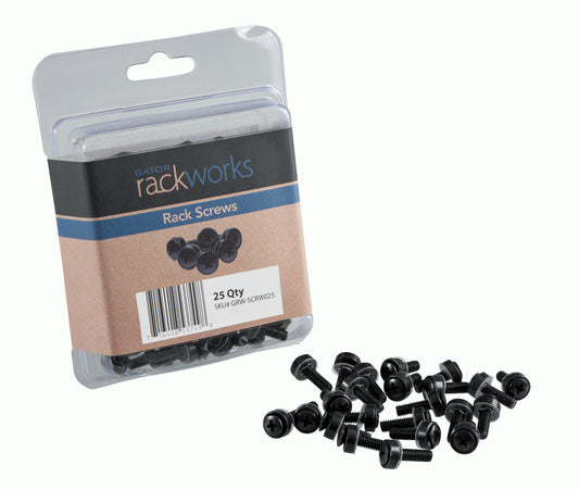 Gator GRW-SCRW025 Rack Screws  25 Pack