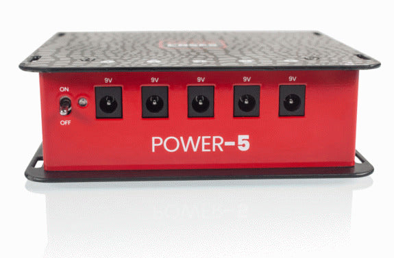 Gator GTR-PWR-5 Pedal Board Power Supply w/ 5 Isolated Outputs — view 2