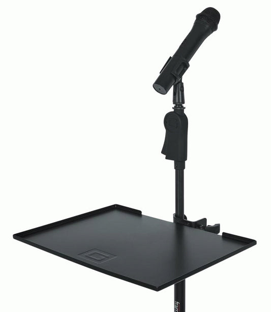 Gator Frameworks GFW-SHELF1115 Microphone Stand Accessory Shelf 11x15inch Clamp-On