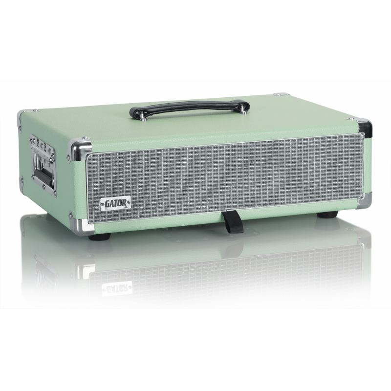 Gator GR-Retrorack-2SG 2U Amp Rack Case Seafoam Green