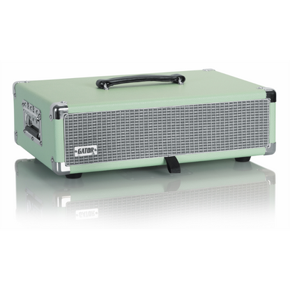 Gator GR-Retrorack-2SG 2U Amp Rack Case Seafoam Green