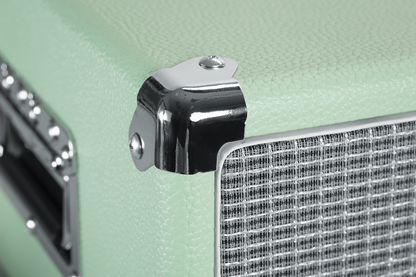 Gator GR-RETRORACK-3SG Vintage Amp Vibe Rack Case - 3U Seafoam Green — view 4