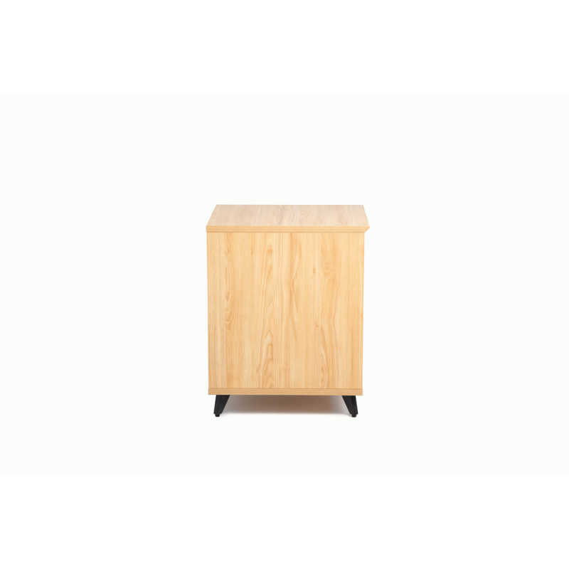 Gator GFW-ELITEDESKRK-MPL Elite Furniture Series 10U Studio Rack Table Natural Maple Finish — view 6