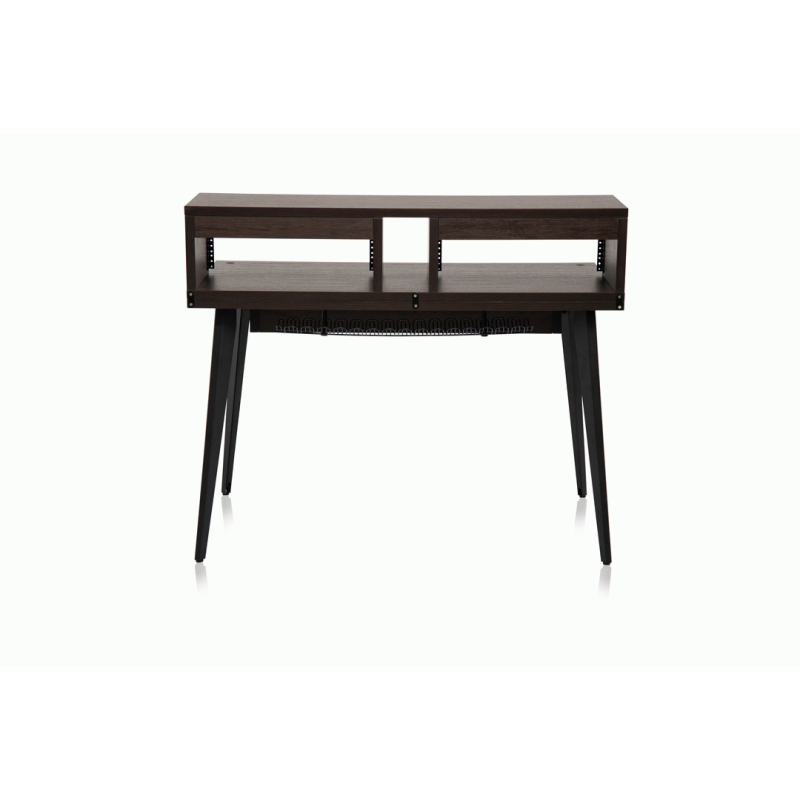 Gator GFW-ELITEDESK-BRN Elite Furniture Series Main Desk Dark Walnut Finish — view 2