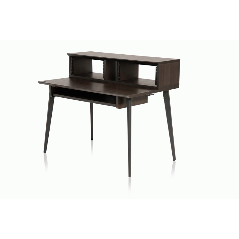 Gator GFW-ELITEDESK-BRN Elite Furniture Series Main Desk Dark Walnut Finish