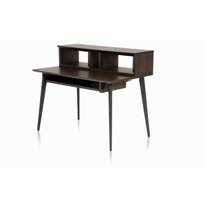 Gator GFW-ELITEDESK-BRN Elite Furniture Series Main Desk Dark Walnut Finish