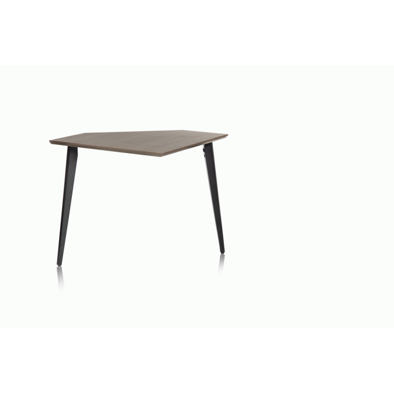Gator GFW-ELITEDESKCRNR-BRN Elite Furniture Series Corner Desk Section Dark Walnut Finish