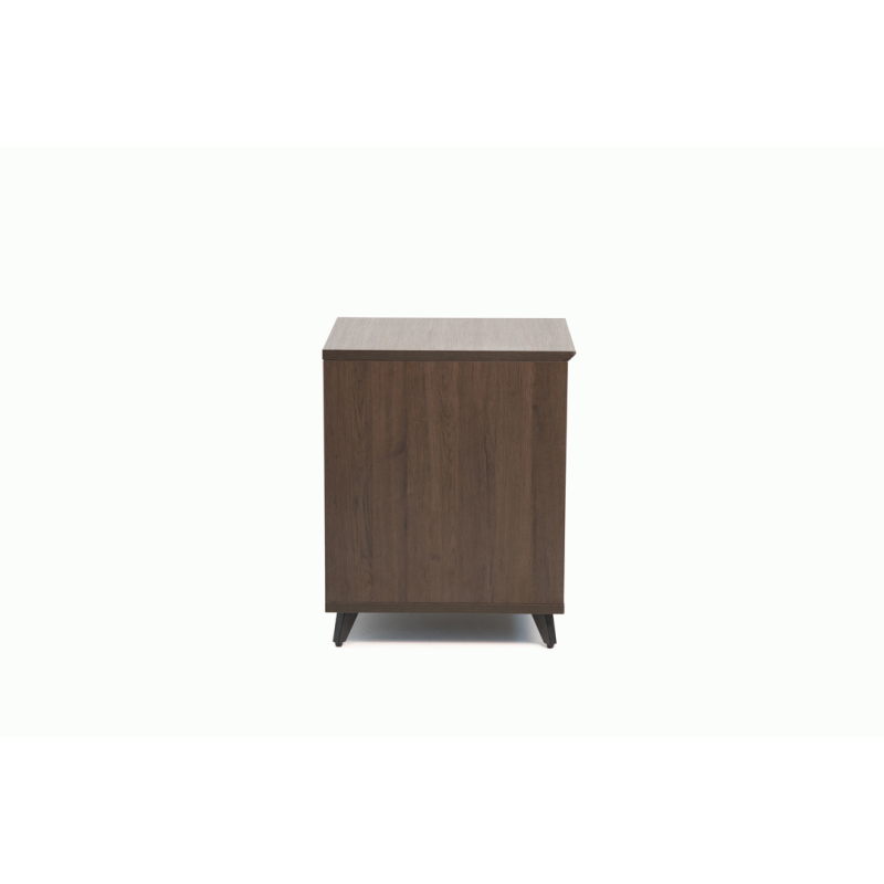 Gator GFW-ELITEDESKRK-BRN Elite Furniture Series 10U Studio Rack Table Dark Walnut Finish — view 6