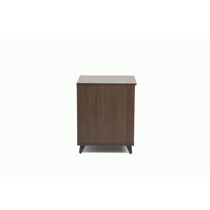 Gator GFW-ELITEDESKRK-BRN Elite Furniture Series 10U Studio Rack Table Dark Walnut Finish — view 6