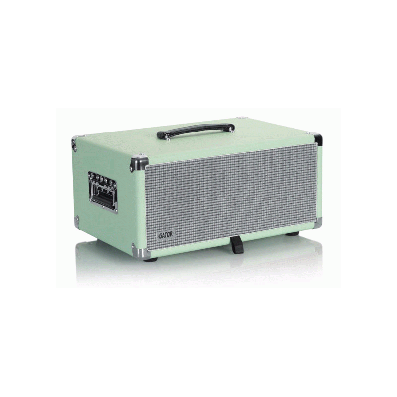 Gator GR-Retrorack-4SG 4RU Amp Rack Case Seafoam Green — view 2