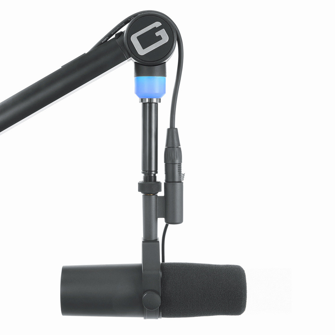 Gator Frameworks GFWMICBCBM4000 Pro Broadcast Boom Mic Stand w/ LED Light — view 6