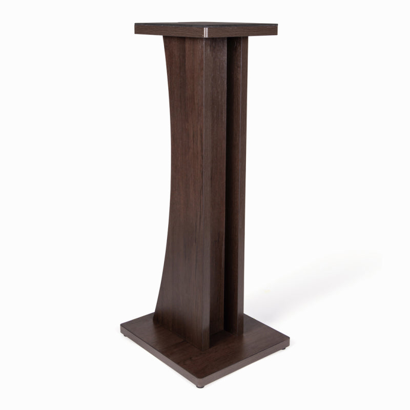 Gator Frameworks Elite Studio Monitor Stand in Dark Walnut Brown Finish — view 2