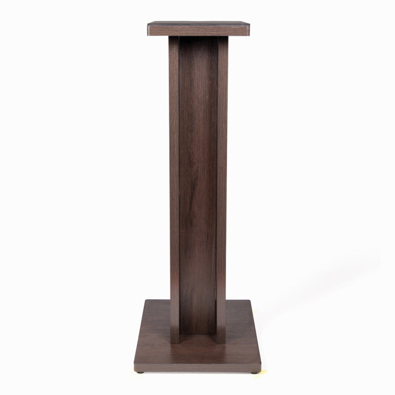 Gator Frameworks Elite Studio Monitor Stand in Dark Walnut Brown Finish