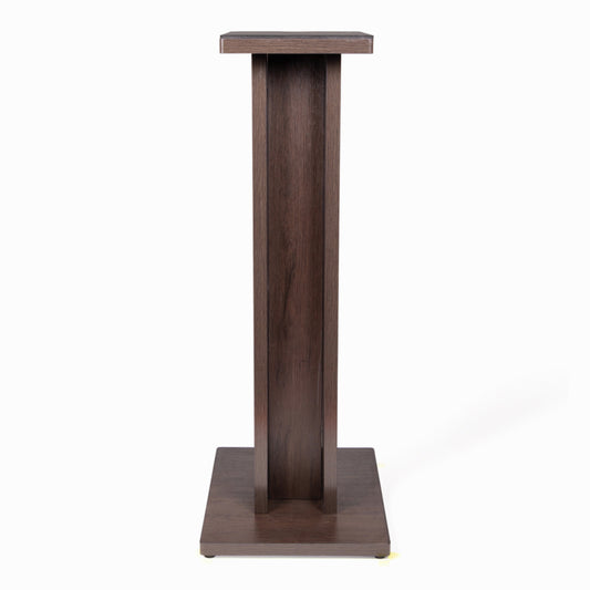 Gator Frameworks Elite Studio Monitor Stand in Dark Walnut Brown Finish