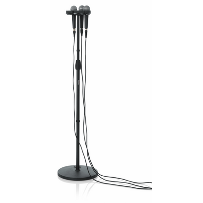 Gator GFW-MIC-6TRAY Multi Microphone Tray for 6 Mics on Mic Stand — view 2