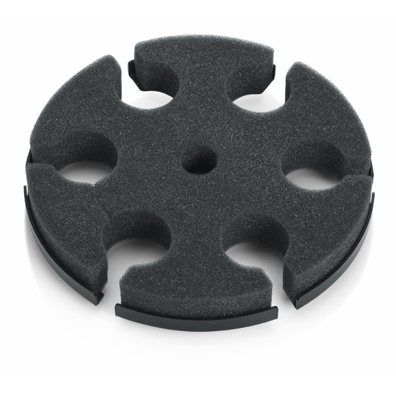 Gator GFW-MIC-6TRAY Multi Microphone Tray for 6 Mics on Mic Stand — view 3