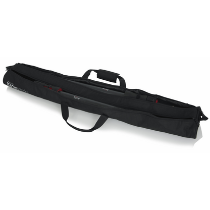 Gator Frameworks ID Speaker Sub Pole Set with Carry Bag - 2-Pack with Height Adjustment and Mount Adapter