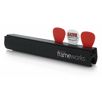 Gator Frameworks Clip-On Guitar Pick and Slide Holder for Microphone Stands