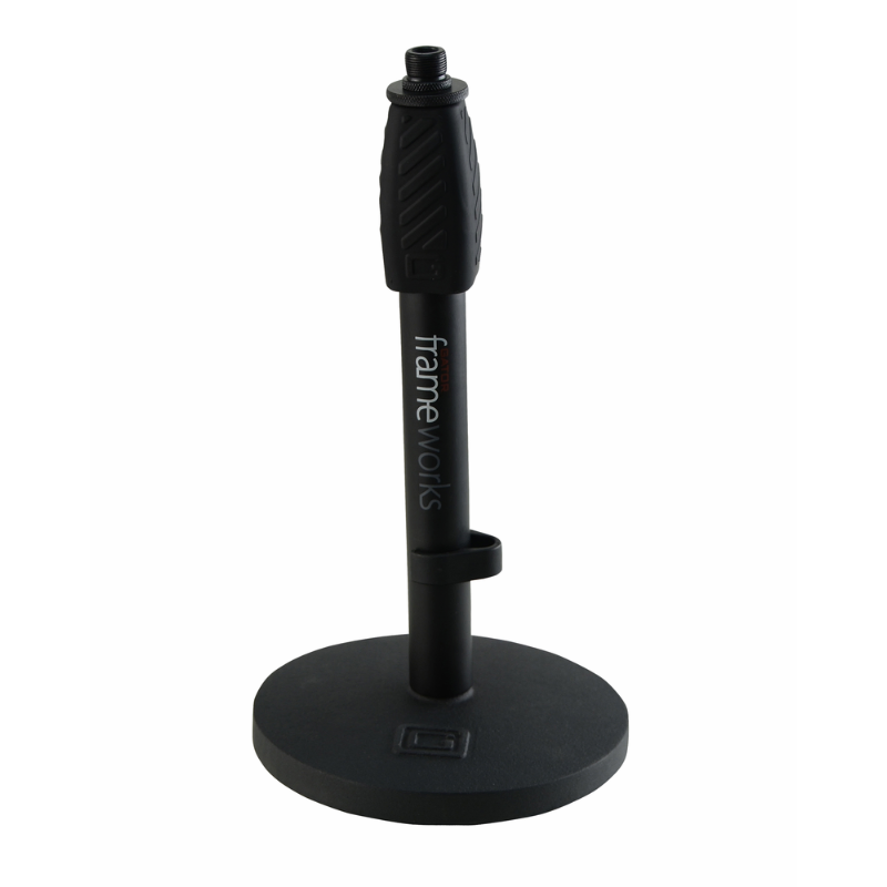 Gator Frameworks Desktop Mic Stand with 6" Round Base and Standard Twist Clutch — view 2