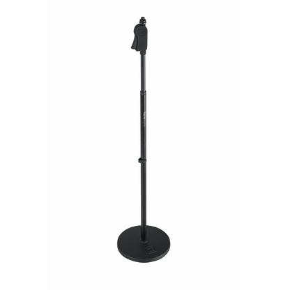 Frameworks GFW-MIC-1001 Round Base Microphone Stand with One-Handed Clutch, 10" Base