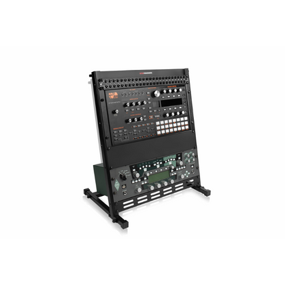 Gator GFW-DESKTOPRK-12U Collapsible 12U Metal Desktop Rack Stand