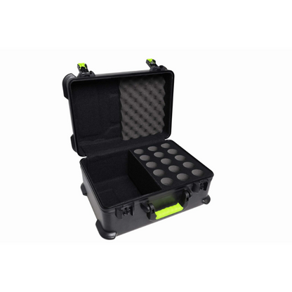 Gator SH-MICCASE15 Shure Case TSA for 15 Wired Microphones — view 2