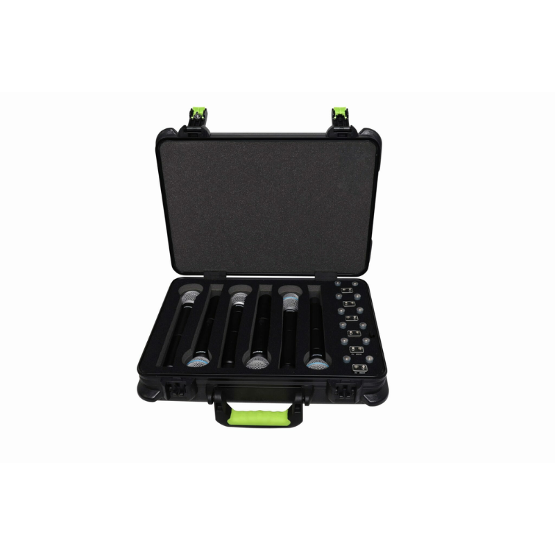 Gator SH-MICCASEW06 TSA Case for 6 Wireless Microphones — view 2