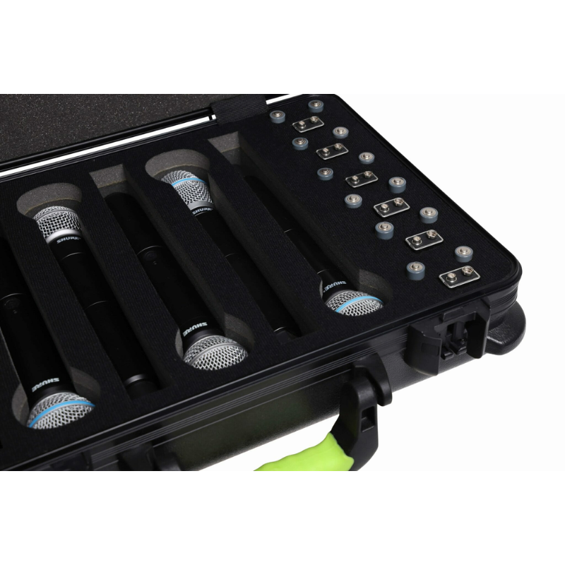 Gator SH-MICCASEW06 TSA Case for 6 Wireless Microphones — view 3