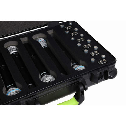 Gator SH-MICCASEW06 TSA Case for 6 Wireless Microphones — view 3