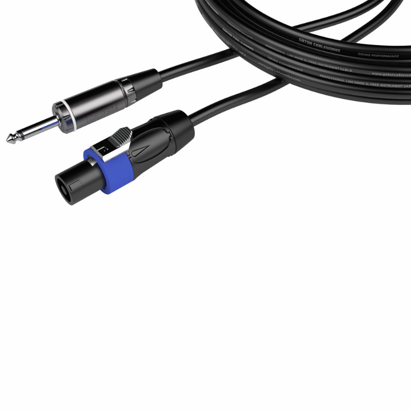 GATOR GCWC-SPK-50-1TL Composer 50FT TS to Twist Lock Connector Speaker Cable