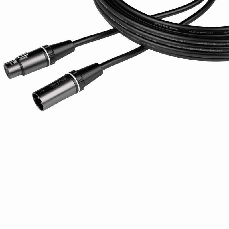 Gator GCWC-XLR-20 Composer 20ft XLR Male to XLR Female Microphone Cable