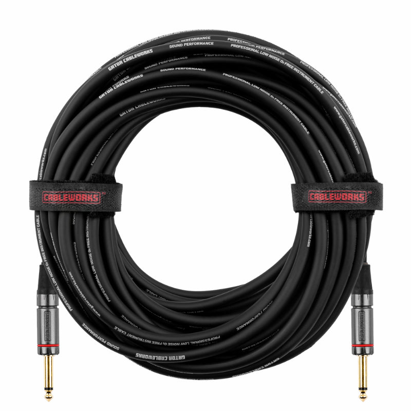Gator GCWH-INS-10 Headliner 10ft Straight to Straight Instrument Cable — view 2