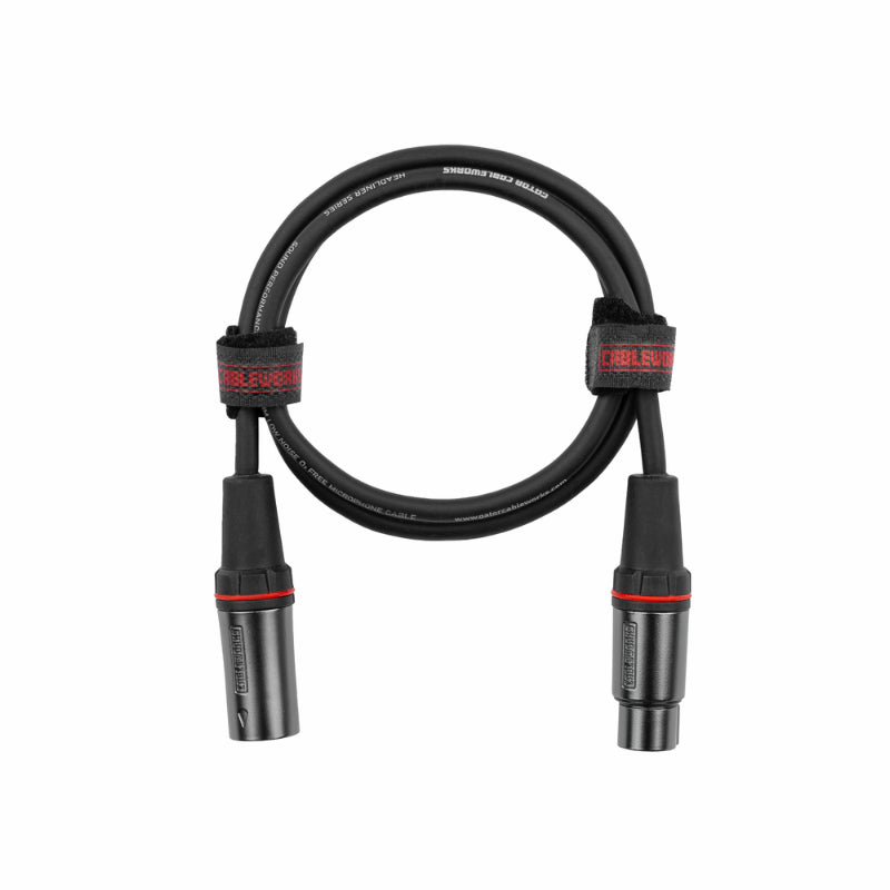 Gator Headliner Series 3ft XLR Male to XLR Female Microphone Cable — view 2