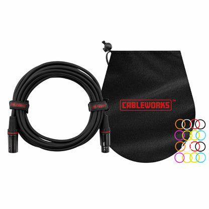Gator Headliner Series 20ft XLRM to XLRF Microphone Cable — view 5