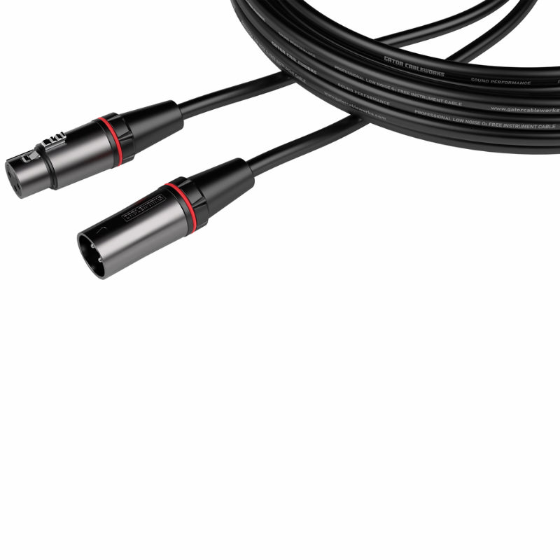 Gator GCWH-XLR-50 Headliner 50ft XLR Male to XLR Female Microphone Cable