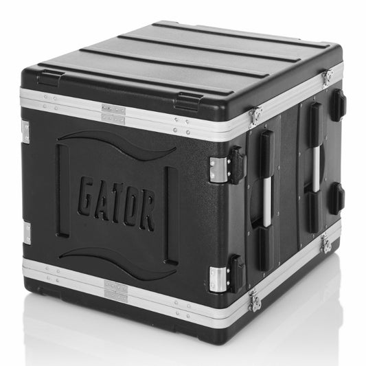 Gator G-Shock 12U ATA Molded PE Shock Rack with Rubber Shock Suspension