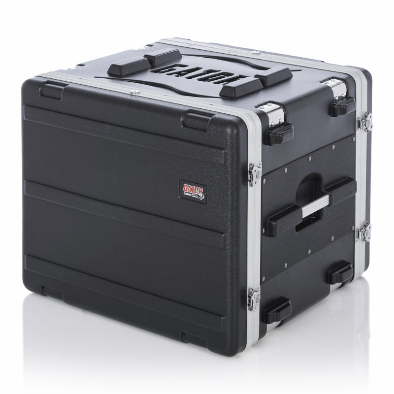Gator G-Shock 8U ATA Molded PE Shock Rack with Rubber Shock Suspension