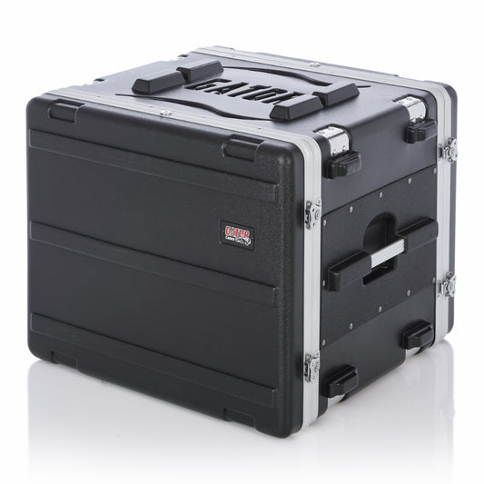 Gator G-Shock 8U ATA Molded PE Shock Rack with Rubber Shock Suspension
