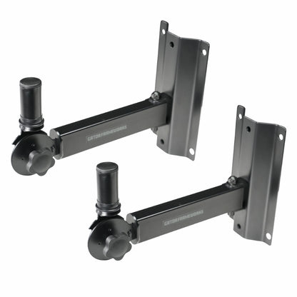 GATOR RI-SPK-WM50 Adjustable Wall-Mount Speaker Brackets with Angle and Swivel Adjustability