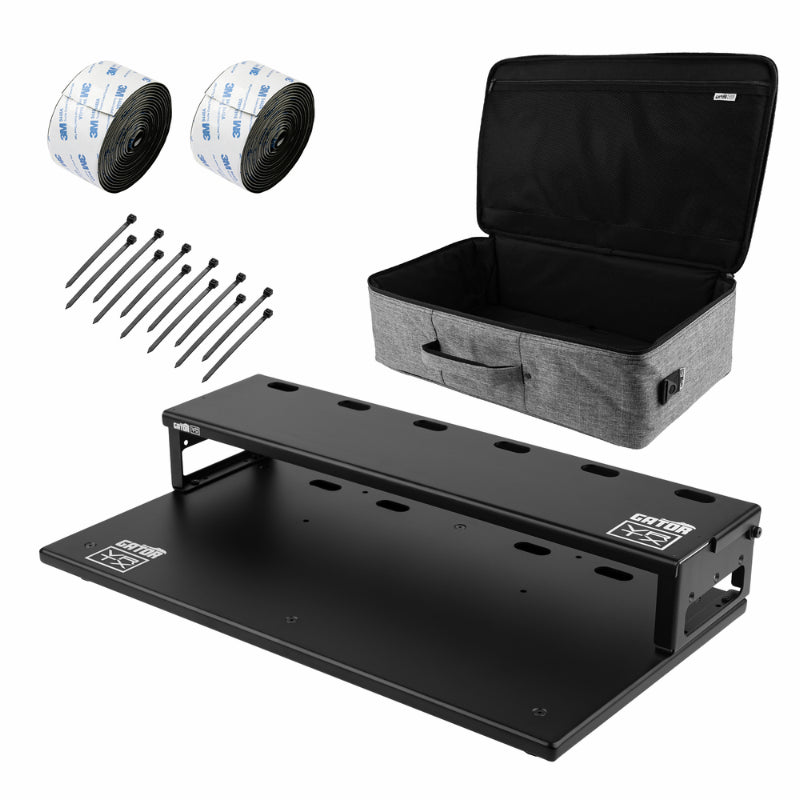 Gator GV-TC2313R2-GB Tour Compact 23" x 13" Pedalboard & Riser with Padded Gig Bag — view 5