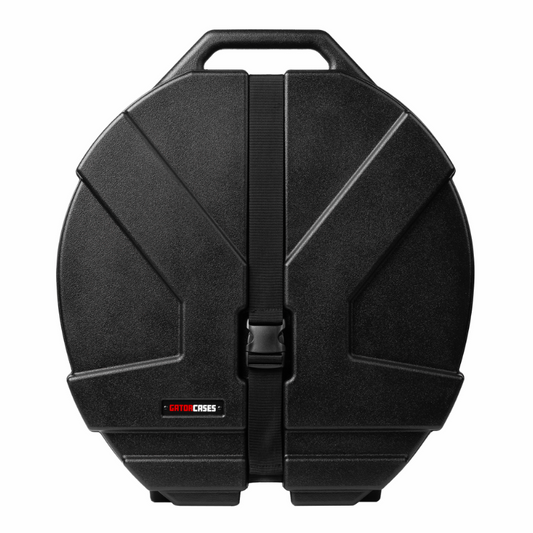 Gator Grooves 22" Roto-Molded Hard-Shell Cymbal Case with Wheels and Padded Dividers - Black
